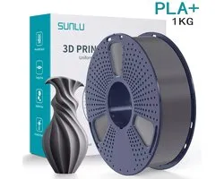 SUNLU PLA+ Grijs / Grey 1kg - 1.75mm - 3D printer filament