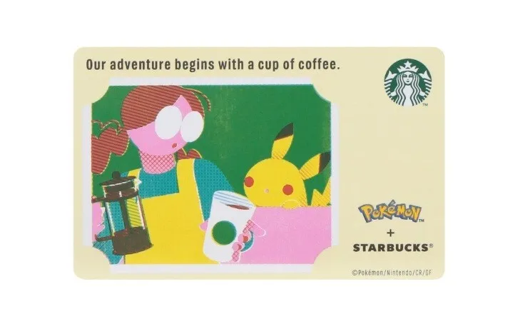#STARBUCKS JAPAN Pokémon + STARBUCKS POKEMON PIKACHU FREE SHIPPING