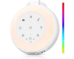 White Noise Machine - Witte Ruis Apparaat - Slaaphulp - Voor Volwassenen, Kinderen en Baby's - Soundspa - Slaaptrainer