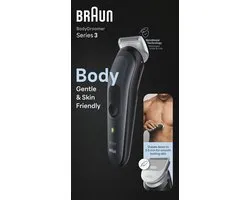 Braun BodyGroomer 3 BG3340 Noir, Gris
