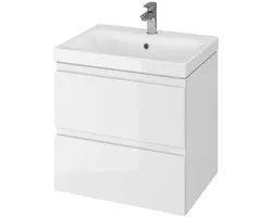 Cersanit Moduo - Kast met wastafel, 57x60x45 cm, 2 laden, wit S801-223-DSM
