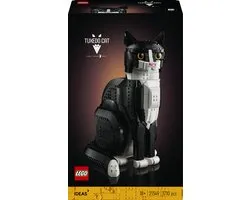 LEGO Ideas Chat Zwart et blanc - 21349