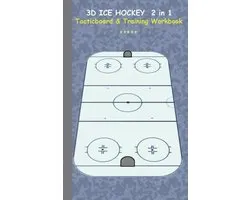 3D Ice Hockey 2 in 1 Tacticboard and Training Book