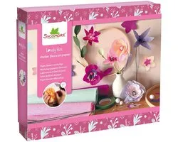 Sycomore knutselset bloemen decoratie papier vanaf 7 jaar.