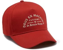 DEUS Benzin Trucker cap - Terracotta Red