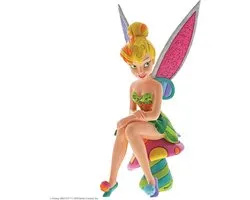 Disney Britto Beeldje Tinker Bell on Mushroom 22,5 cm