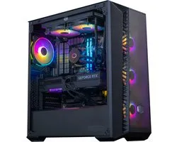 FlowUP Game PC 201 - Game PC- Intel I5 14600KF 14th Gen - NVIDIA RTX 5070 - 32GB DDR5 - 1 TB SSD - 4K Gaming - Desktop