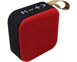 Mini Wireless Speaker - Draagbare Mini Bluetooth Speaker - Draadloze Luidspreker Waterdichte Stereo Sound Draadloze Luidspreker - Met Handvat - 4.2 Bluetooth Speaker - Geschikt voor feesten, thuis, buiten, reizen - Rood