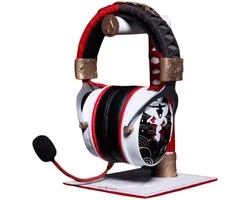 LEXIP X UBISOFT - Assassin's Creed Shadows - Draadloze Gaming Headset - Geschikt voor PS4, PS5, Switch, PC, Mac, Android en IOS - Dual Wireless Bluetooth 5.4 en 2.4 GHz USB Dongle - Afneembare Microfoon - Rode Led Verlichting
