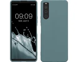 coque kwmobile pour Sony Xperia 10 V - Coque pour smartphone - Coque arrière nuit arctique