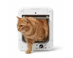 Pet Mate® - Pet Mate® Cat Mate - Deur Katten - Cat Mate Poezendeur Microchip Wit - 1st - 113864 - 1st - 1pce