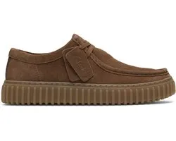 CLARKS Torhill Lo Chaussures à lacets pour hommes - Cola Suede