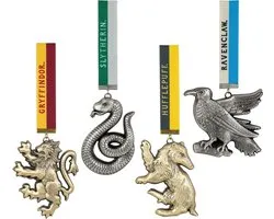 Harry Potter: Set of 4 House Mascot Ornaments