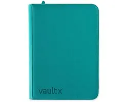 Vault X 9-Pocket Exo-Tec® Zip Binder - Verzamelmap - 360 Kaarten/Blauwgroen