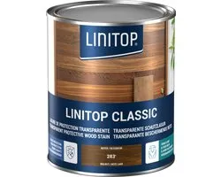 Linitop Classic  - Beits - Decoratieve beschermende beits  - Notelaar - 283  - 1 L