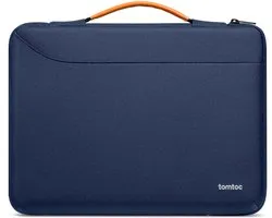 tomtoc Defender-A22 360 beschermende laptoptas voor 13-inch MacBook Air M5/A3449 2026, M4/A3240, M3/A3113, M2/A2681, M1/A2337, 13" MacBook Pro M2/M1, waterbestendige laptoptas geschikt voor 13" MacBook Neo