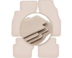 PREMIUM beige matten voor: Fiat Punto EVO hatchback 2998-2012