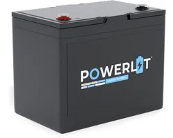 Powerlit LiFePO4 Accu 100Ah 12V - LFP Lithium Accu met Bluetooth & App - Voor Boot & Camper - 5 jaar garantie - 6000 cycli