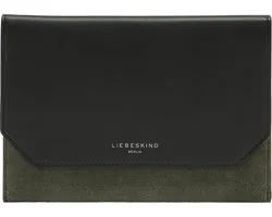 LIEBESKIND BERLIN Koppeling Lora Suede Pouch Cypress Green Zwart Donkergroen