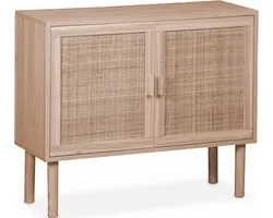 Buffet Alice's Garden Camargue - 80x30x68cm - 2 portes - sangle
