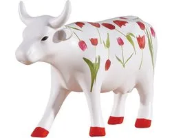 CowParade Tulip Cow (medium ceramic)
