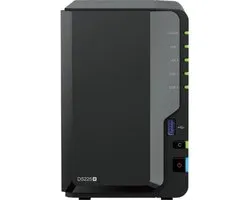Synology DiskStation DS225+ - NAS - 2 bay - 2GB DDR4 - 0TB - 1x 1G - 1x 2.5G netwerk