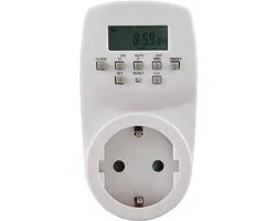 Scanpart tijdschakelaar voor stopcontact - Digitaal weekprogramma - Tijdklok - Schakelklok - Met LCD display