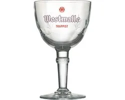 Neutraal Westmalle Bierglas 33 cl