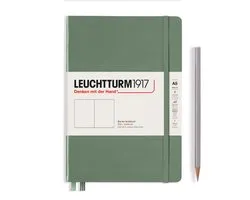 Leuchtturm1917 A5 Medium Notitieboek blanco Olive - Notebook - 4004117609374