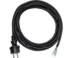 Vetec VEE05315 H07RN-F 5m aansluitsnoer met aarde 3x 1.5mm²