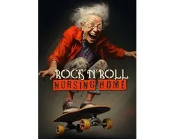 Rock´n´Roll Nursing Home Coloring Book for Adults