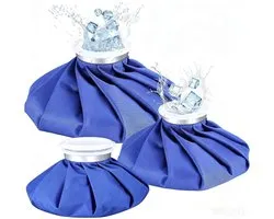 Pack Chaud & Froid - 3 Pièces - 6/9/11 Pouces - Sac de Glace Réutilisable - Genou Tête Jambe Blessure Soulagement Douleur Sac de Glace - Thérapie Chaude et Froide - Icepack - Coolpack - Sac de Glace - Pour le dos, la cheville, le cou, l'épaule