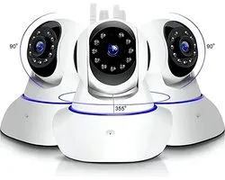 Vyzio - Caméra Wifi - Babyfoon avec application - Caméra de sécurité intérieure - Caméra de surveillance intérieure - Caméra pour animaux de compagnie - Caméra pour chien - VISIONSPOT