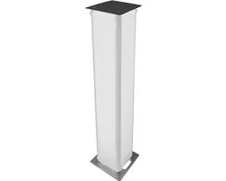 lightmaXX On-Stage Tower 1,5m, wit incl. 4xbuis,2xbaseplate1xhoes - Tower