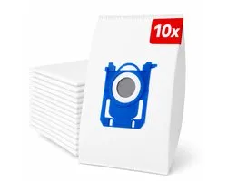 DEGG® - Sacs d'aspirateur S -BAG - Convient pour Philips, AEG et Electrolux - Remplace FC8021, GR201S et E200S - Qualité supérieure - Pack économique - 10 PIÈCES (S)