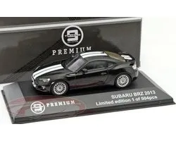 Subaru BRZ 2013 Zwart / Wit 1:43 Triple 9 Collection Limited 504 Pieces