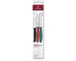 Victorinox Swiss Classic Set de cuisine 3 pièces - Multicolore - Lisse/dentelé