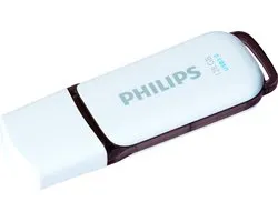 Philips 128 GB Snow Edition USB-Stick - 128 GB - 3.0 USB Type-A 3.2 Gen 1 (3.1 Gen 1) - Sunrise Orange/ Wit