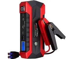 High Power Jumpstarter auto 12V - startbooster starthulp - 16.800 mAh - 600 A
