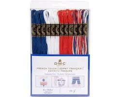 DMC MOULINÉ PACK FRENCH TOUCH - 12 STRENGEN (4mtr per streng)