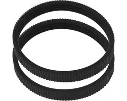Idea 2PCS Electric Planer Drive Belt Compatible with Makita 1900B Rubber 9.6mm Width 238mm Circumference Power Tools Replacement Parts