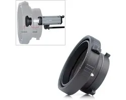 Professionele Speedring Adapter voor Beauty Dish en Studio Flitsers - Geschikt voor Fotografie en Stroboscoop Gebruik