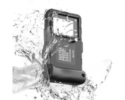 Étui de téléphone étanche Housse de plongée universelle pour smartphone - Nager Snorkeling sous l'eau - iPhone 14 Pro Max 13 11 Samsung S23 Ultra S22 S9 Huawei Google OnePlus Xiaomi Motorola - Zwart