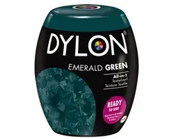 DYLON Peinture textile - Dosettes de lavage - Vert Emerald - 350g