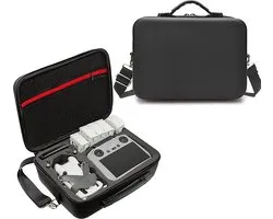 YONO Koffer geschikt voor DJI Mini 4 Pro - Tas - Opbergtas - Case - Accessoires - Zwart
