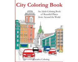 Adult Coloring Books- City Coloring Book