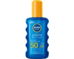 NIVEA SUN Zonnebrand - Protect & Refresh Transparant Zonnespray - SPF 50 - 200 ml