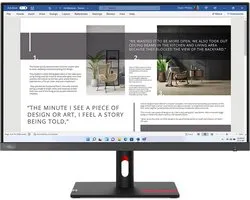 Lenovo ThinkVision S27i-30, 68,6 cm (27"), 1920 x 1080 pixels, Full HD, LED, 6 ms, Gris