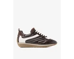 VIA VAI Mikki Rae Sneakers Dames - Leer,Suède - Bruin - Maat 36