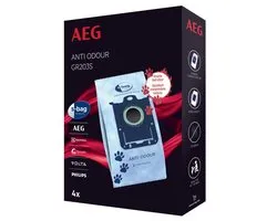 Lot de 4 sacs GR203S anti-odeur pour animal de compagnie pour aspirateur AEG, Philips, Tornado, Electrolux 9001684753